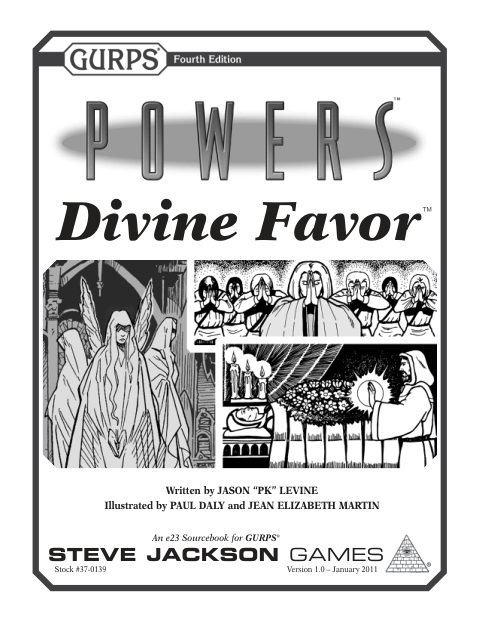 Cover of Powers: Divine Favor
