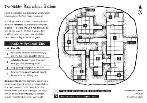 Cover of The Hidden Leprechaun Hollow