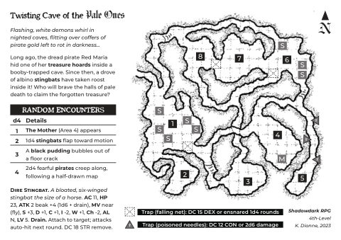 Cover of Twisting Cave of the Pale Ones