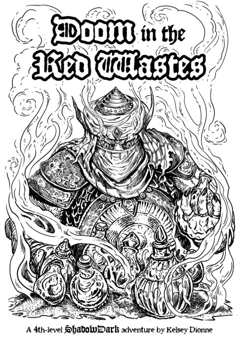 Cover of Doom in the Red Wastes