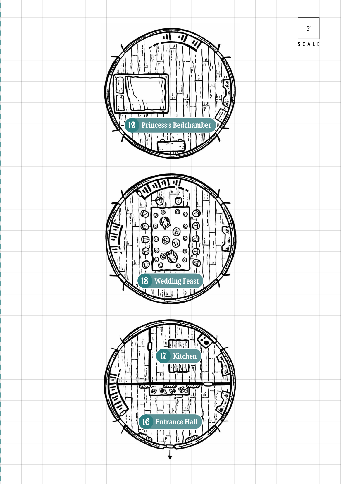 The Fairy Prison floors