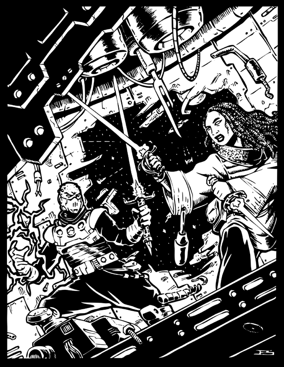 Section header from DarkSpace: Rulebook page 122