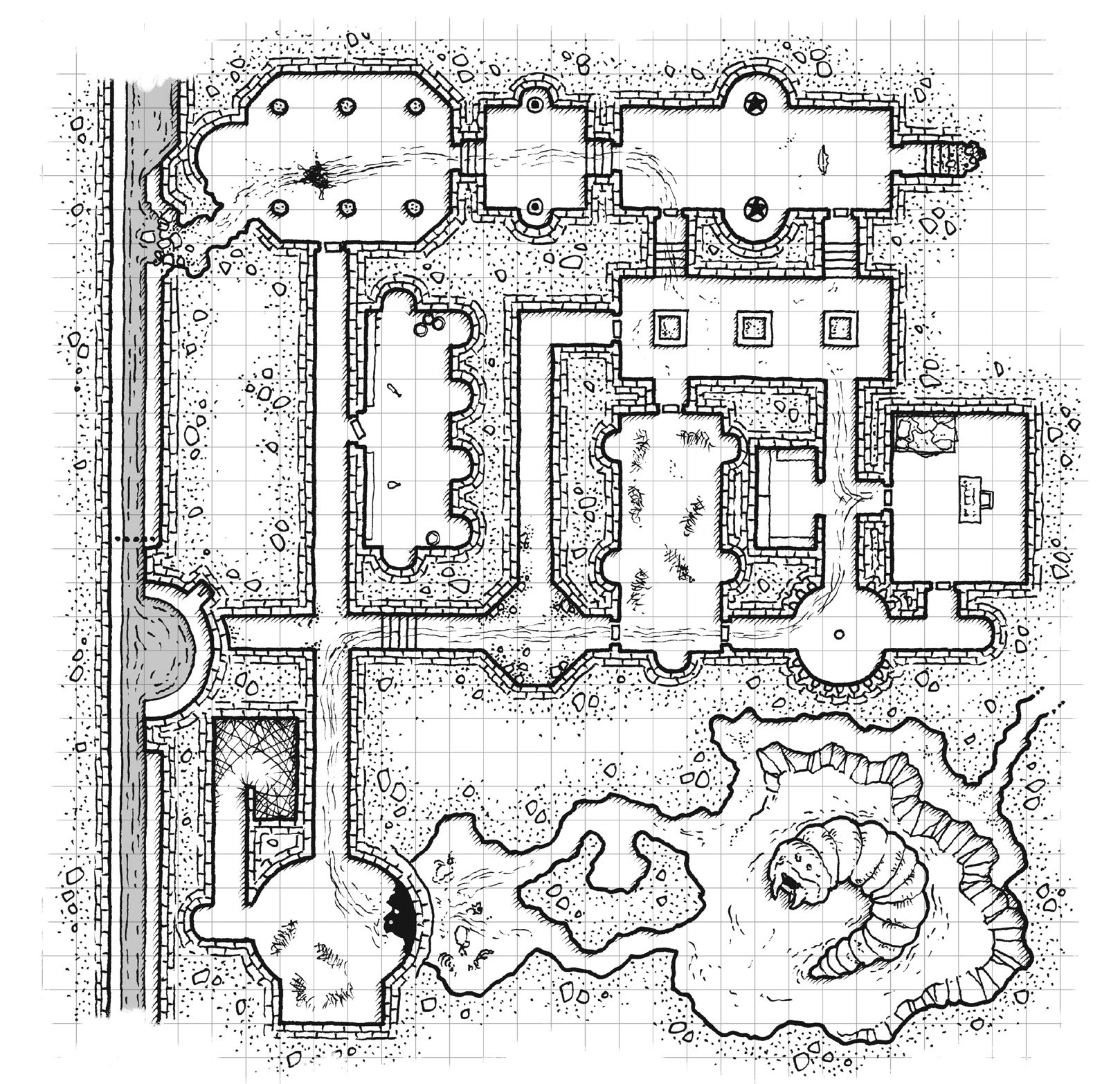 Adventure Map: Curse of the Maggot God · p.3