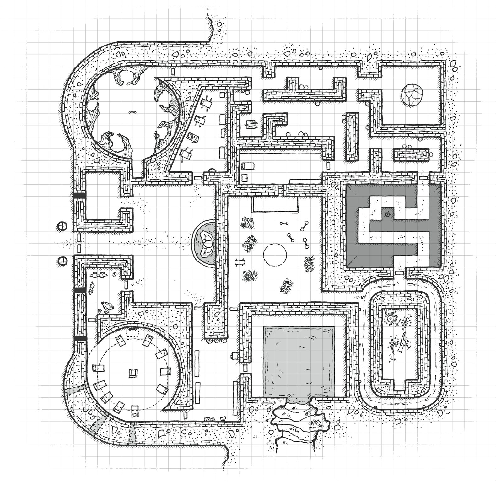 Adventure Map: The Sunbathers · p.4
